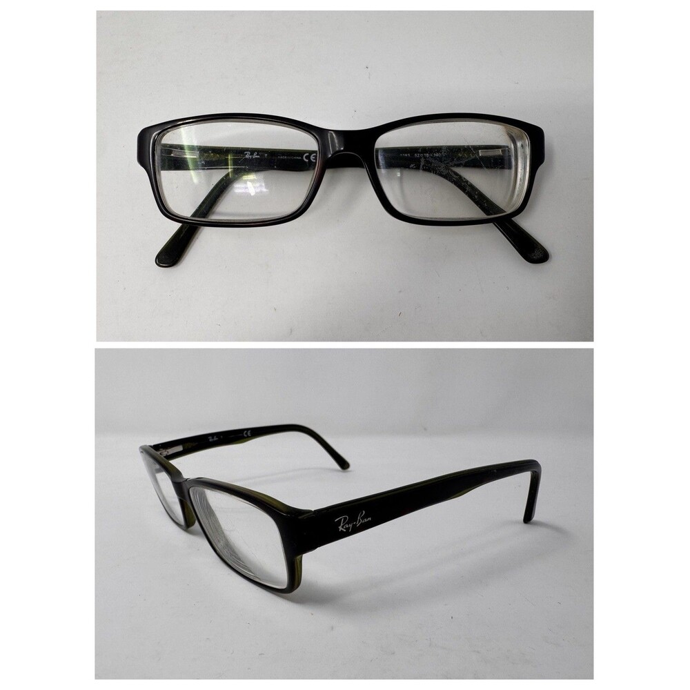 Ray-Ban RB5169 Eyeglass Frames Only 52-16-140 Black Green 2383 Authentic